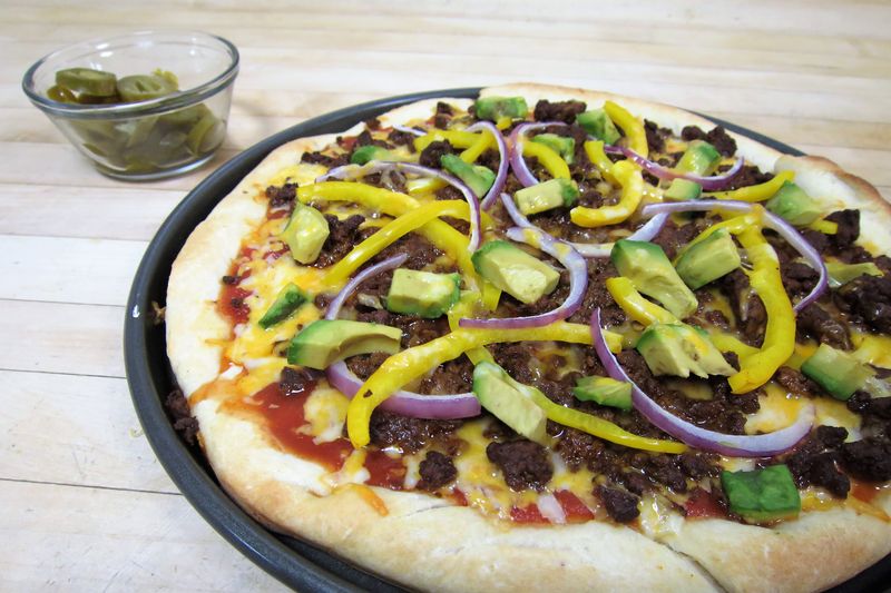 Tex-Mex Pizza