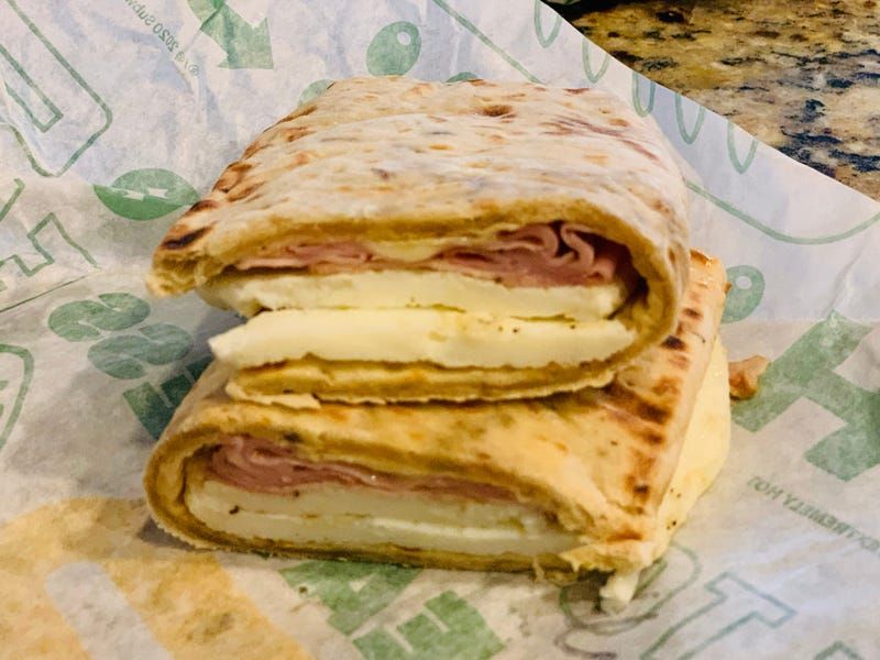 Subway's Pancake Sandwich