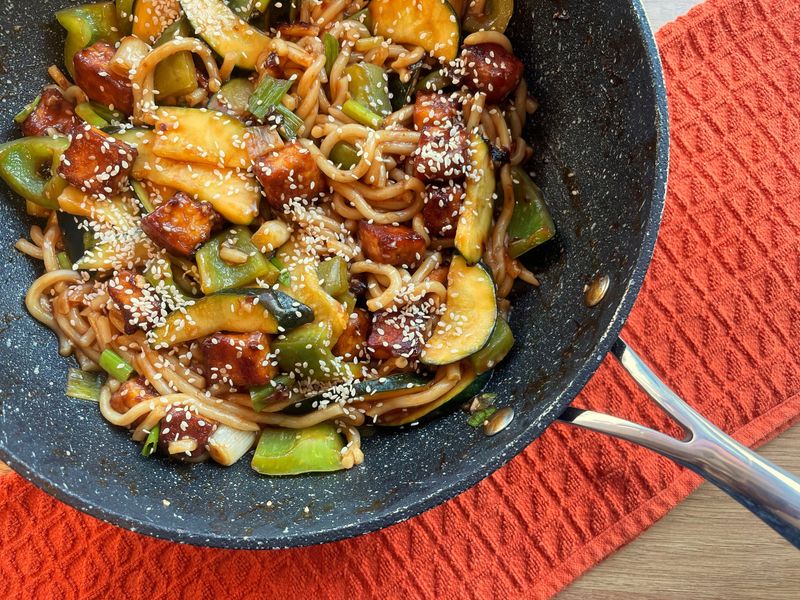 Stir-Fried Tofu and Vegetables