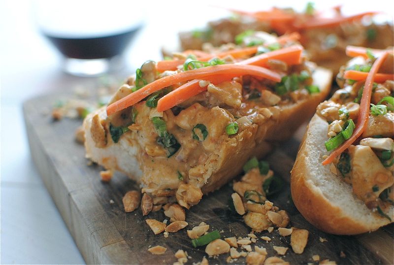 Thai Peanut Chicken Sandwich