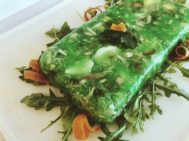 Gelatin Molded Fish