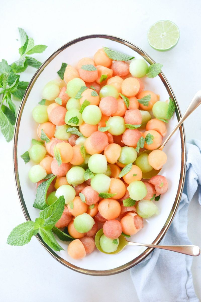 Melon and Mint Salad