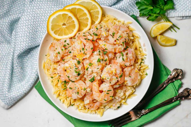 Lemon Garlic Shrimp