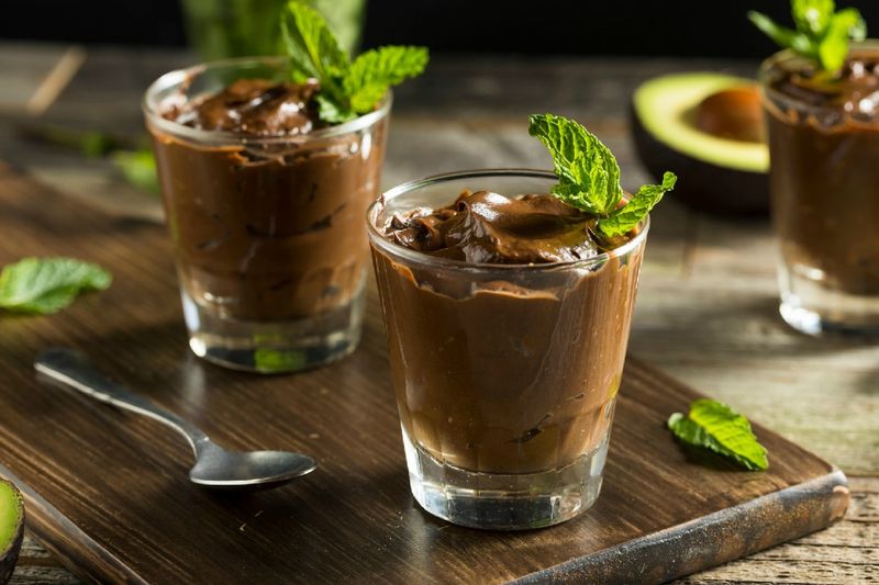 Rich Chocolate and Avocado Mousse