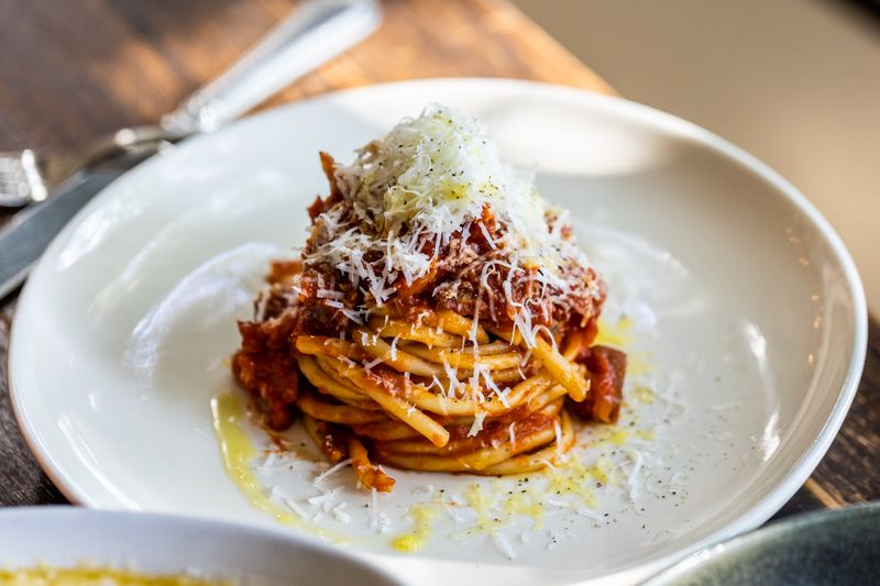 Texas: Brisket Ragu with Pappardelle at L'Oca d'Oro, Austin