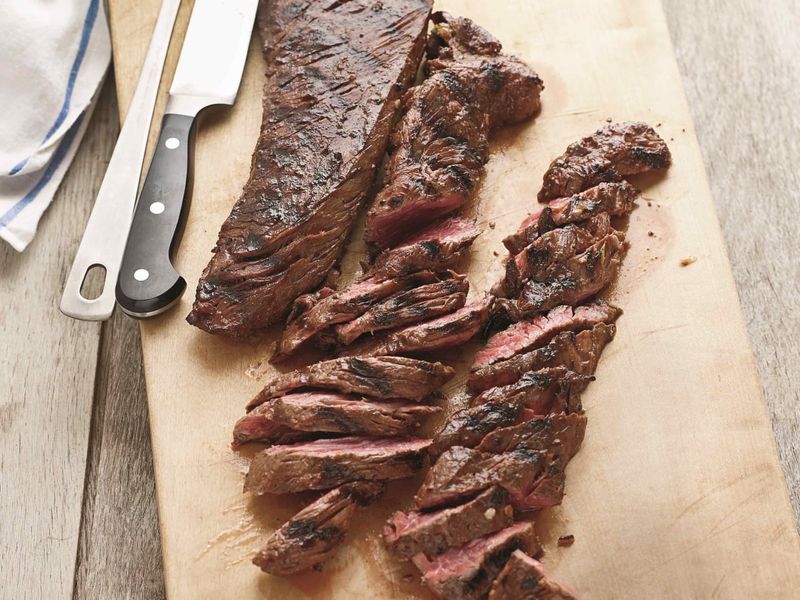 Balsamic-Glazed Hanger Steak
