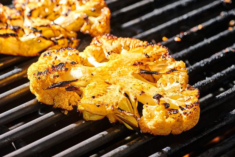 Grilled Cauliflower Steaks