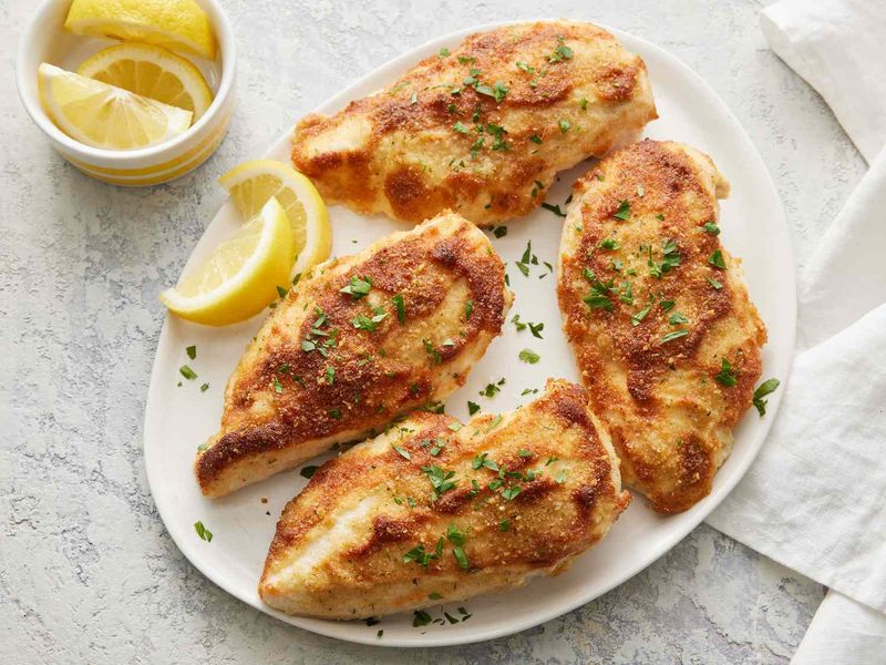 Garlic Parmesan Crusted Chicken