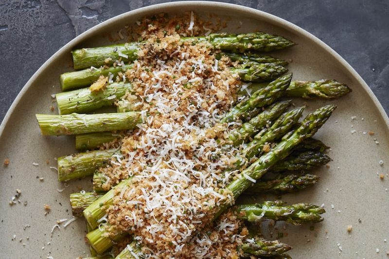 Grilled Asparagus with Parmesan
