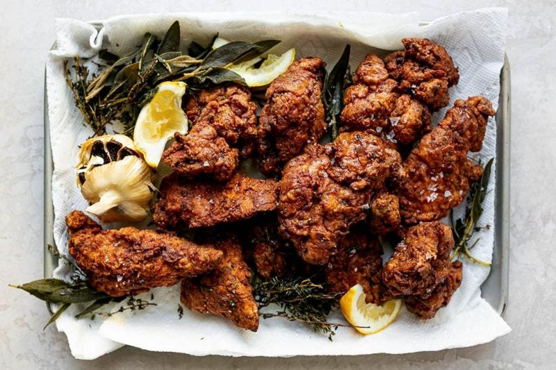 Crispy Buttermilk Fried Chicken