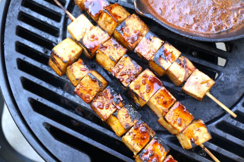 Grilled Tofu Skewers