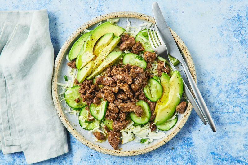 Beef and Avocado Salad