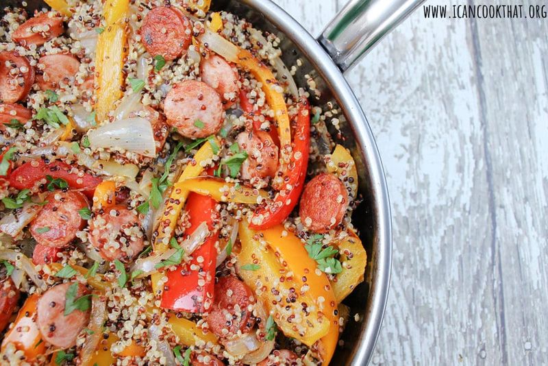 Smoked Paprika Quinoa Sausage