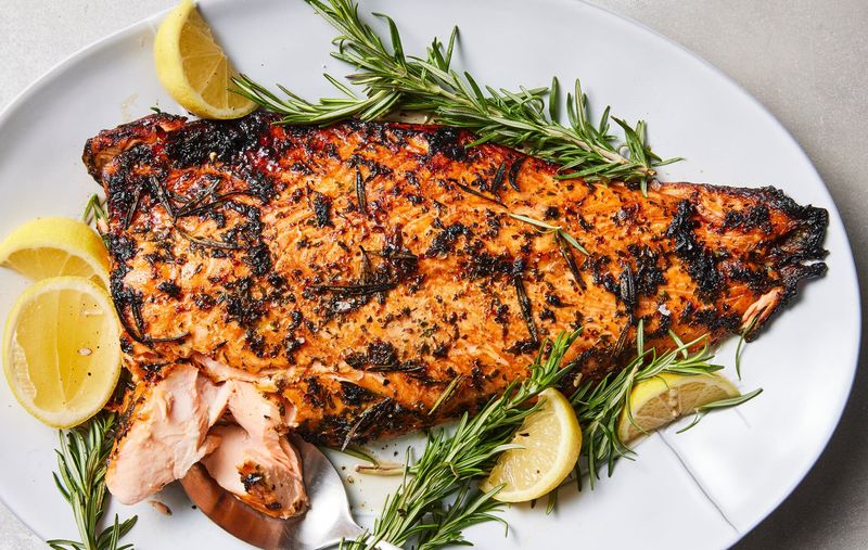 Lemon Herb Grilled Salmon