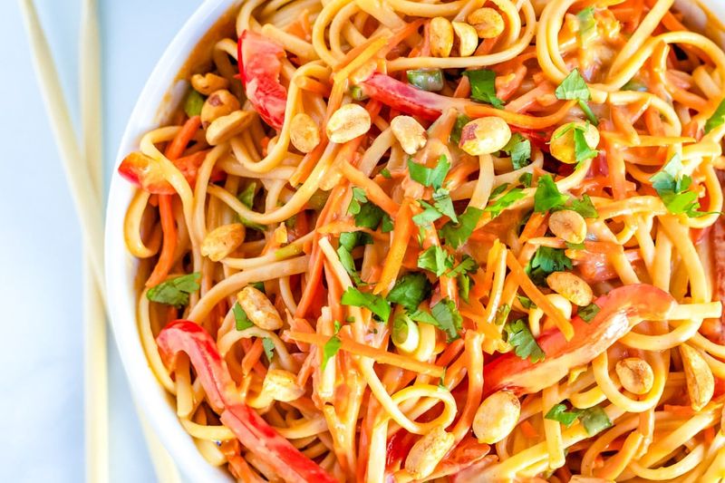 Spicy Thai Peanut Noodles