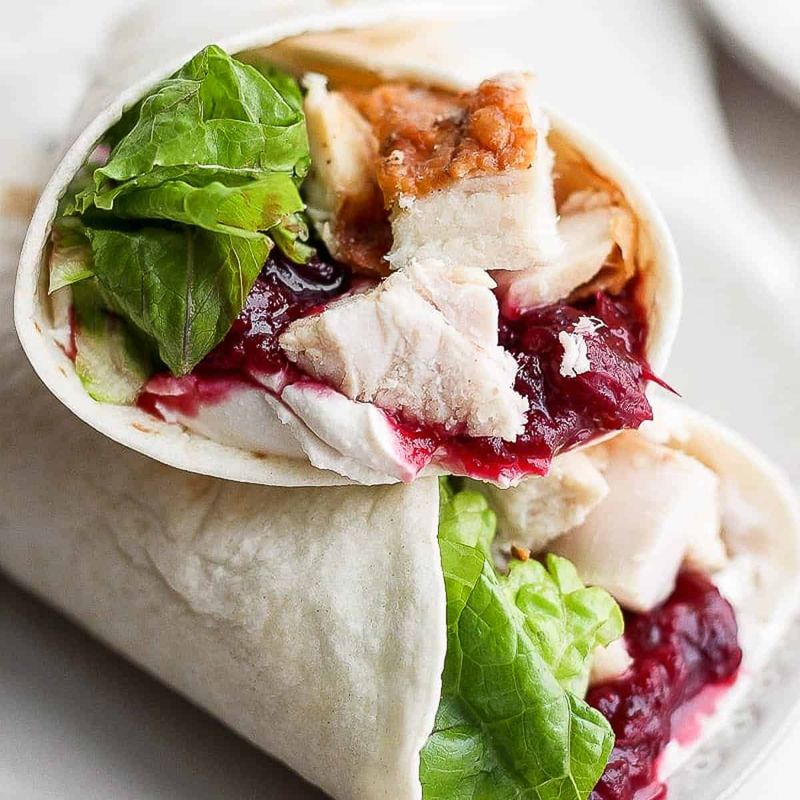 Turkey and Cranberry Wrap