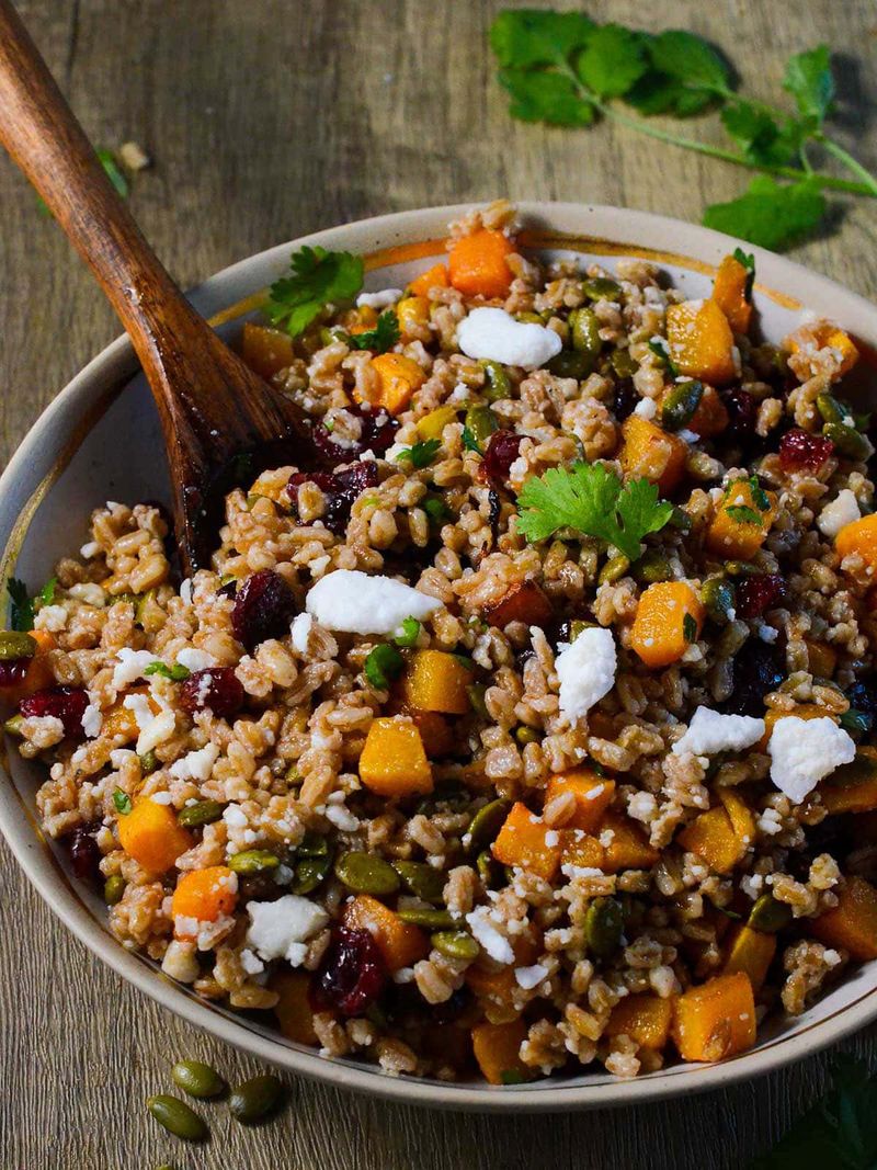 Autumn Harvest Farro Salad