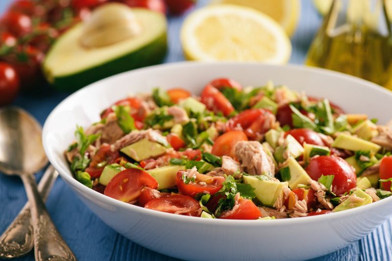 Avocado and Tuna Salad