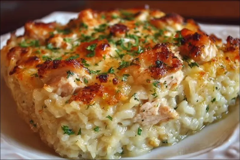 Creamy Chicken and Rice