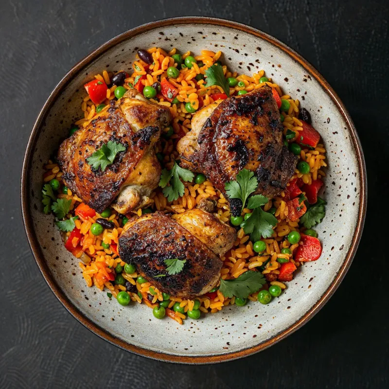 Cuban Arroz con Pollo