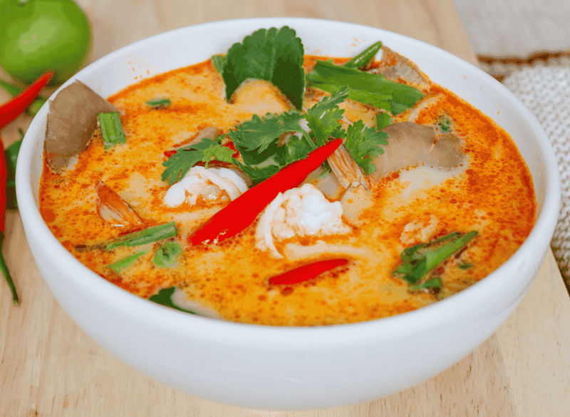 Spicy Thai Shrimp Soup