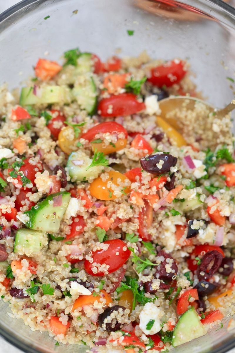 Mediterranean Quinoa Salad
