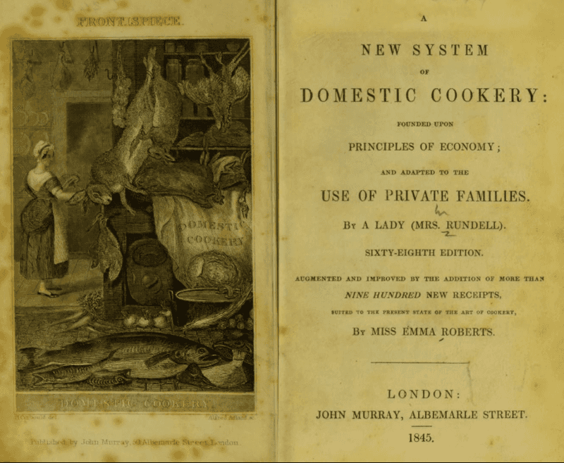 A New System of Domestic Cookery