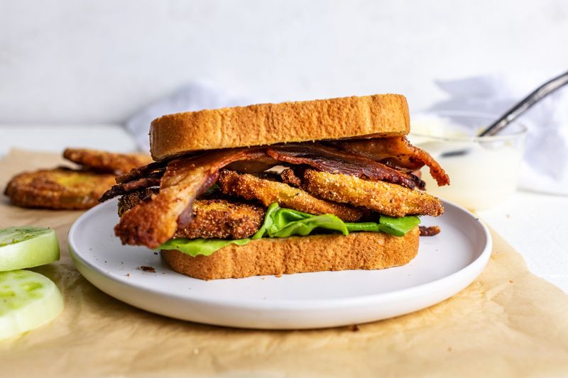 Fried Green Tomato Sandwich