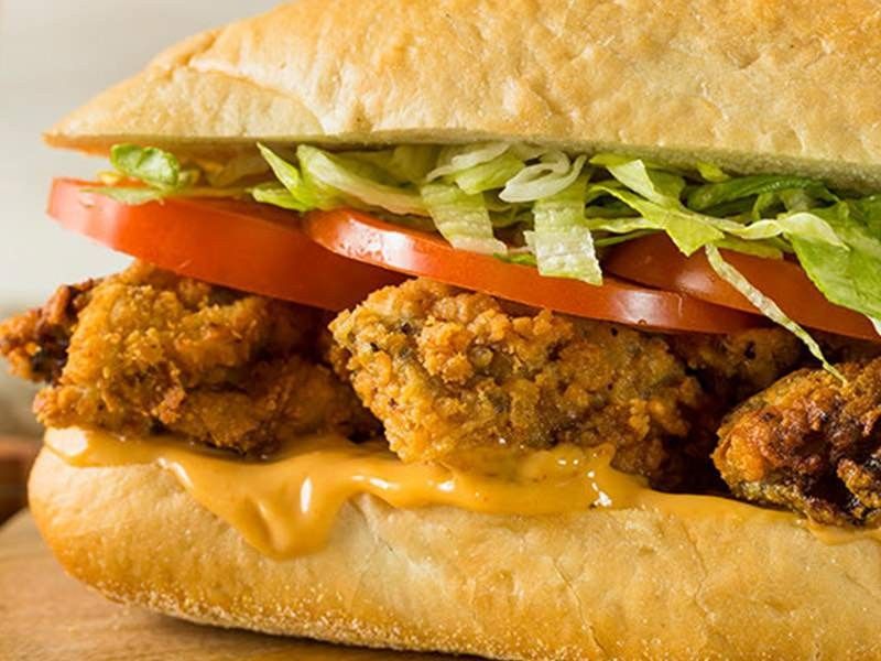 Fried Oyster Po' Boy