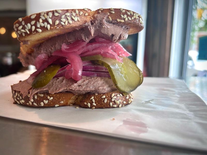 Chopped Liver Sandwich