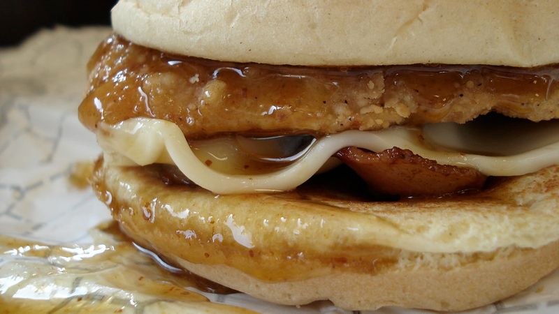 The Roy Rogers Gold Rush Chicken Sandwich