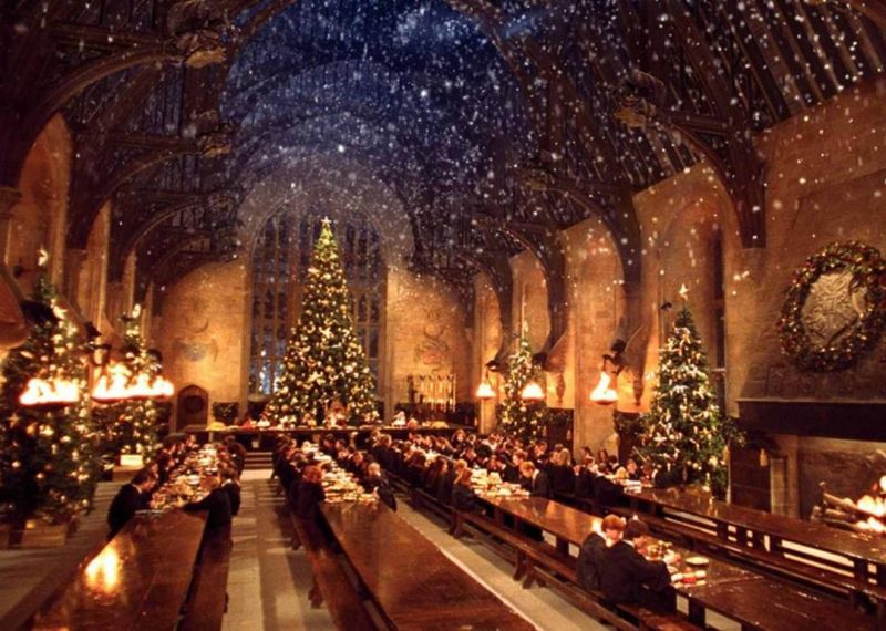 The Great Hall Feast in Harry Potter