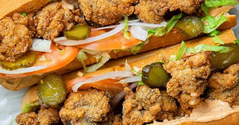 The Fried Oyster Po' Boy