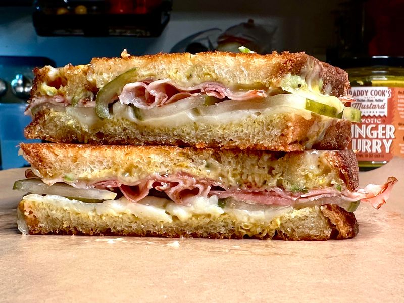 The Ham and Pickle Sandwich