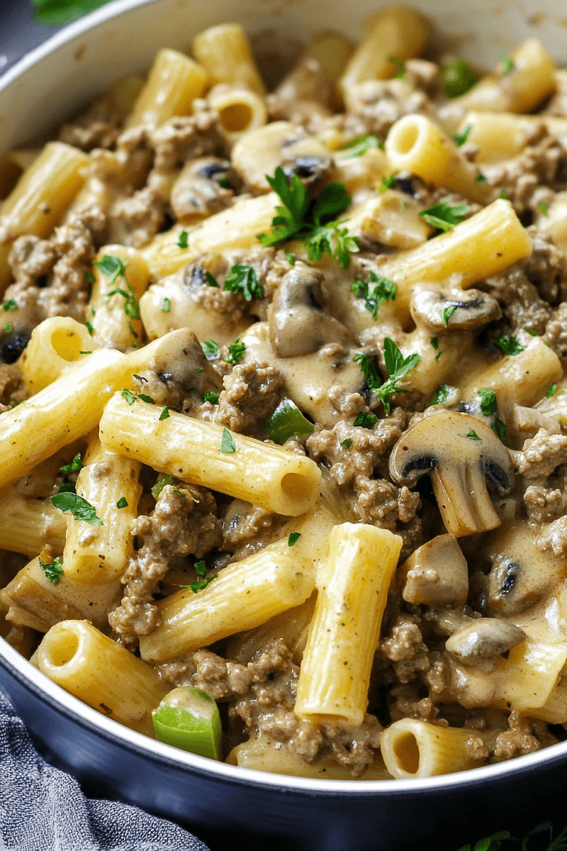 Classic Cheesesteak Pasta
