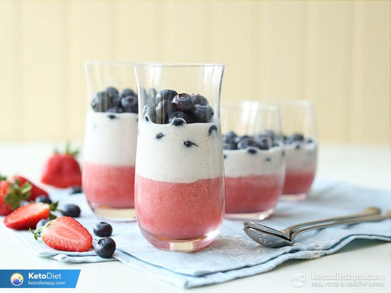 Berry Coconut Cream Parfaits