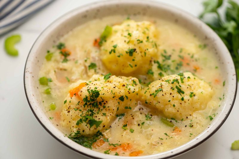 Grandma's Chicken and Dumplings