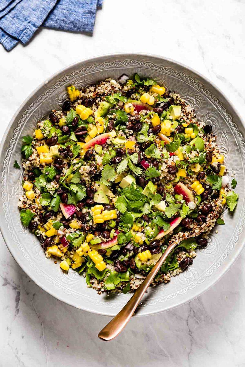 Quinoa and Black Bean Salad