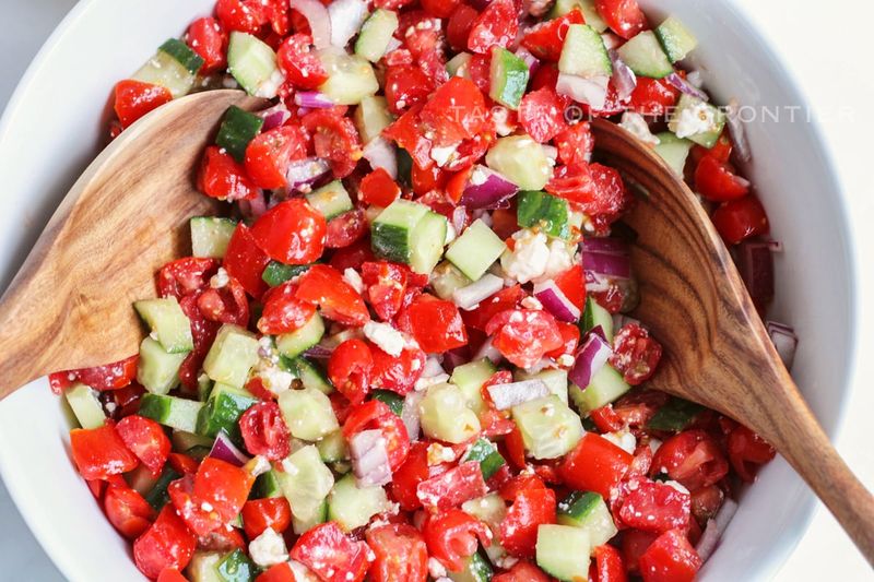 Cucumber Salad Cups