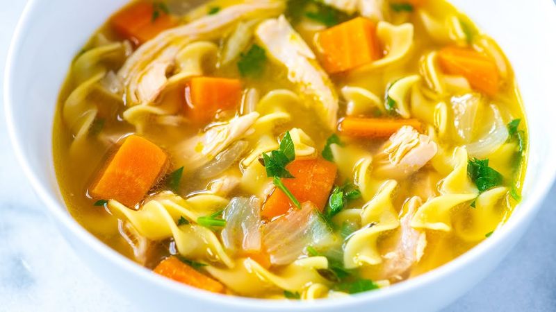 Homemade Chicken Noodle Soup