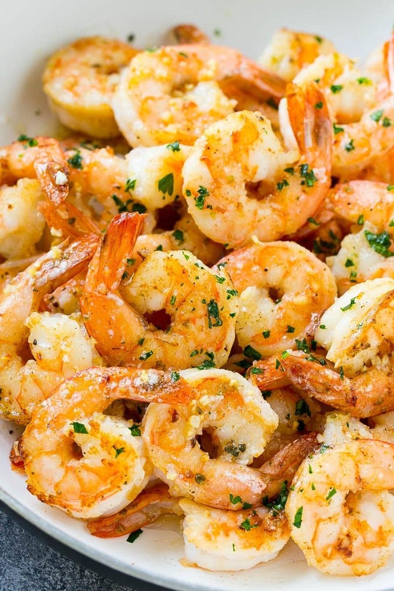 Keto Garlic Butter Shrimp