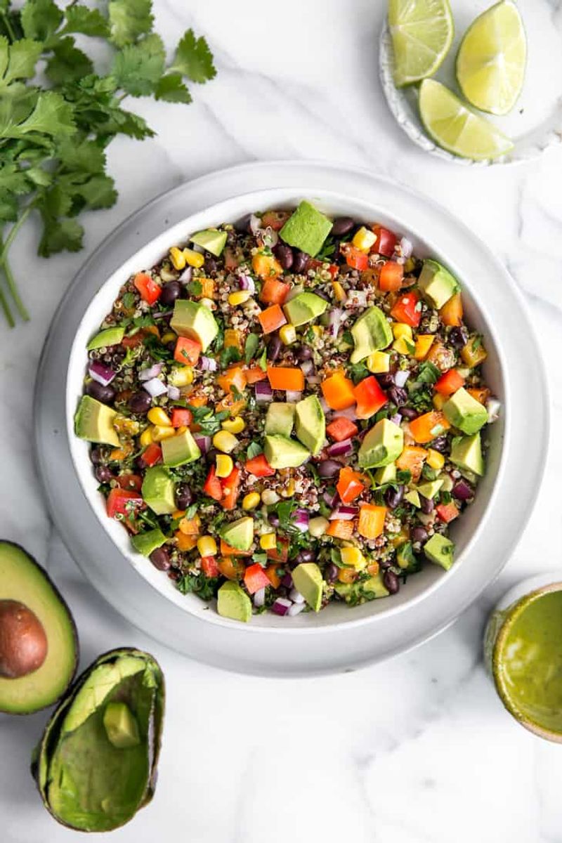 Zesty Quinoa and Black Bean Salad