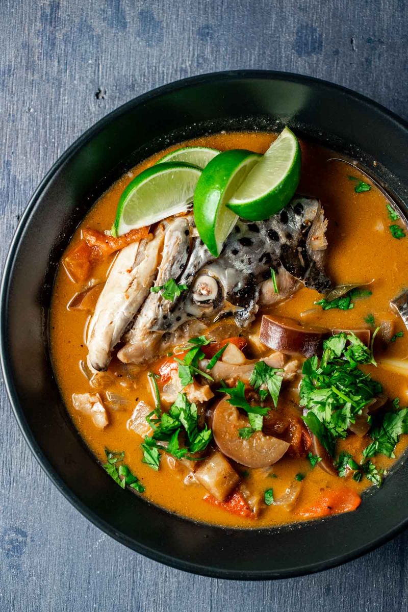 Fish Head Curry Soup