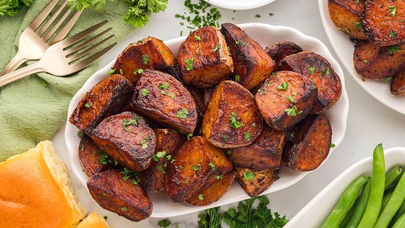 Smoky Paprika Roast Potatoes