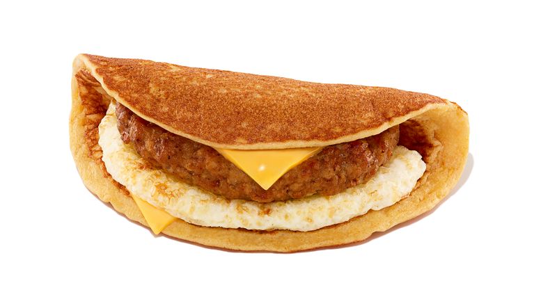Dunkin's Pancake Wake-Up Wrap
