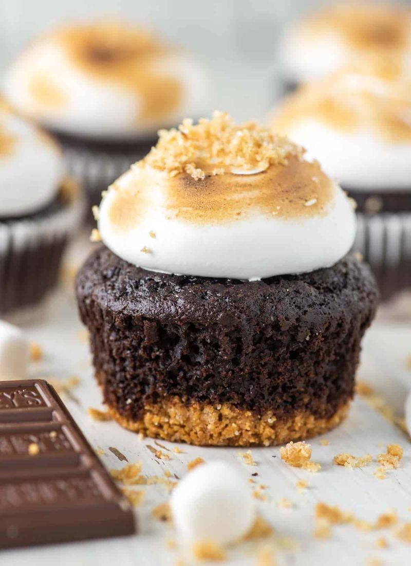 S'mores Cupcakes