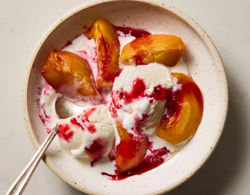 Peach Melba