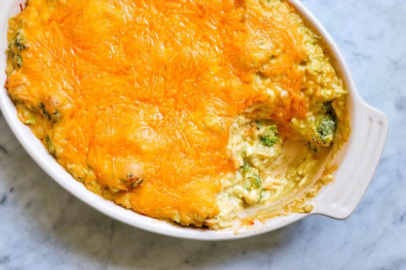 Cheesy Chicken and Broccoli Bake
