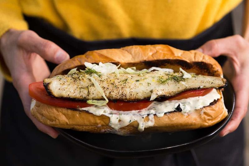 Walleye Sandwich