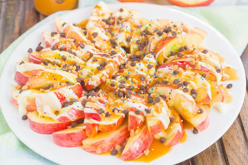 Caramel Apple Nachos